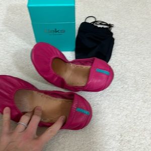 Tieks Pink Ballet Flats - SZ7